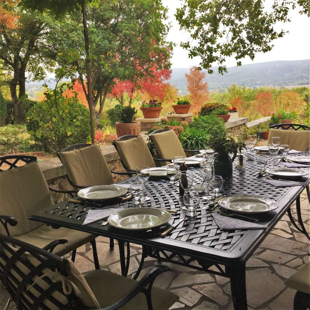 Our larger Garden Tables are perfect for entertaining friends and family
