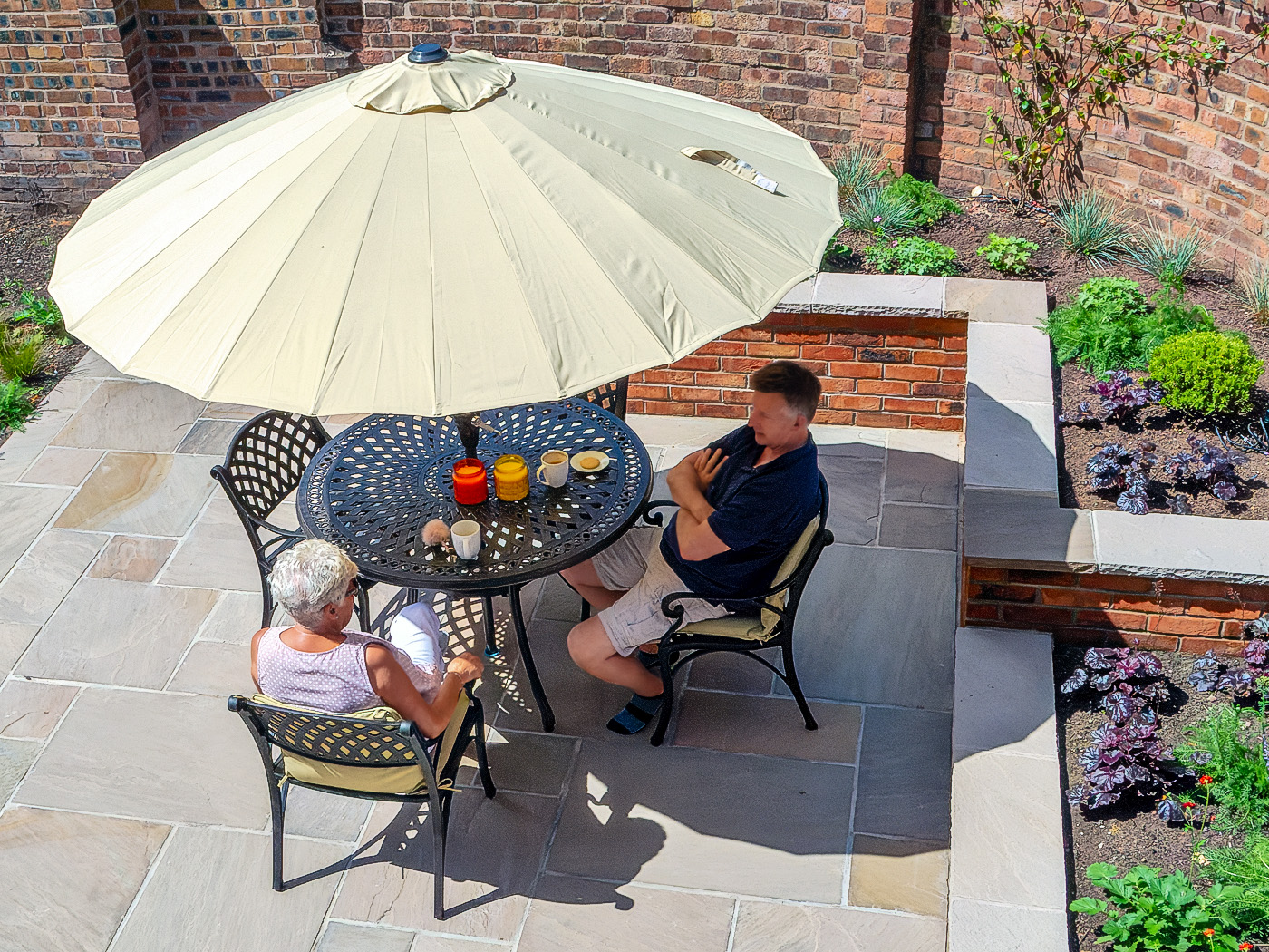 Why pair your outdoor furniture with a parasol?
