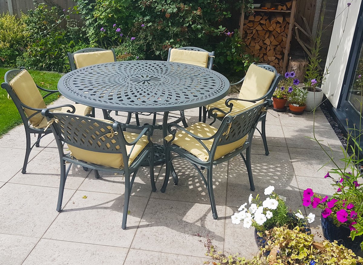 How will a 6-seater patio set will enhance your garden?