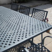 Preview: Madison Table 2.6m - Slate Grey (8 seater set)