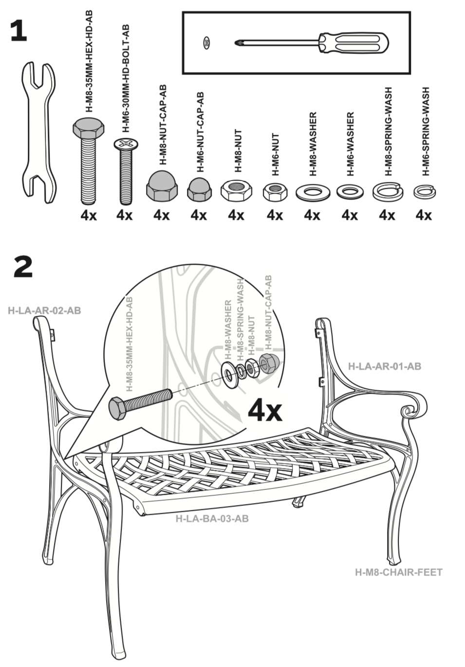 How to assemble our Garden Furniture