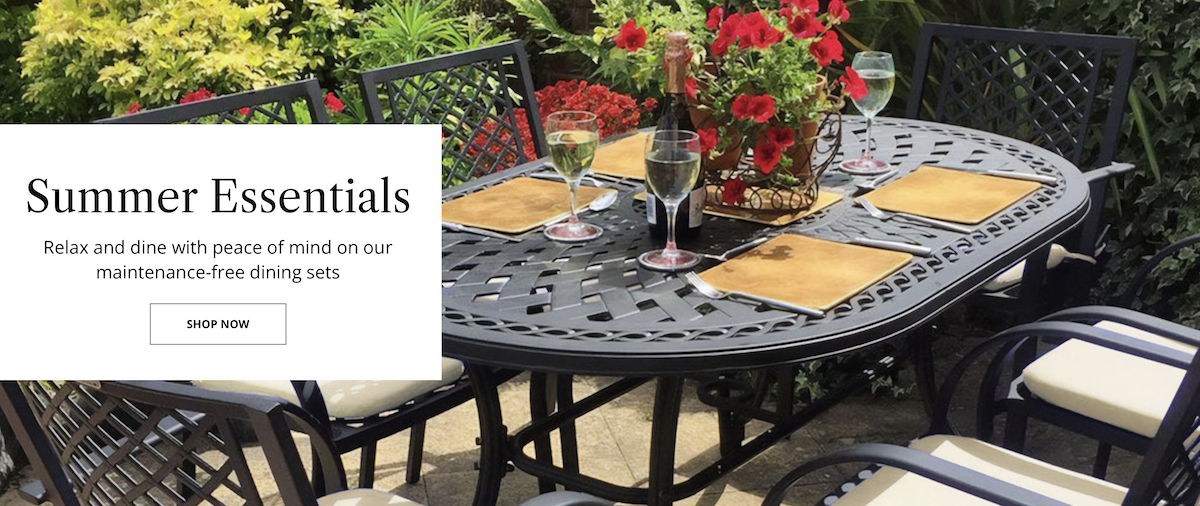 Essential garden table sets for Summer 2023