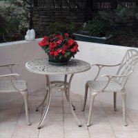 Preview: Jill Table - Sandstone (4 seater set)