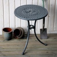Preview: Eve Bistro Table - Slate (2 seater set)