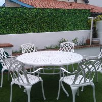 Preview: Frances Table - White (8 seater set)