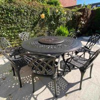 Preview: Rosie Table - Antique Bronze (8 seater set)
