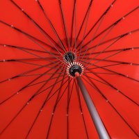 Preview: 2.7m fiberglass garden parasol 3