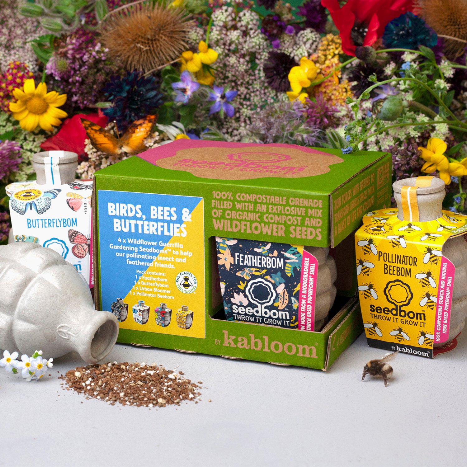 Seedbom is a great gardening kit for kids