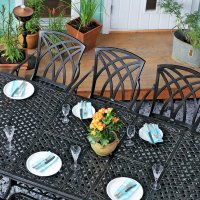 Preview: Extending garden table set 3