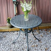 Preview: Hannah Table - Slate (4 seater set)