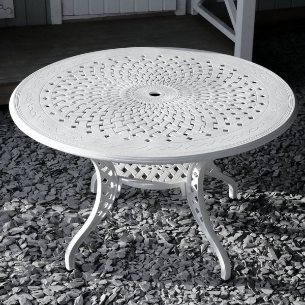 Amy Table - White (4 seater set)