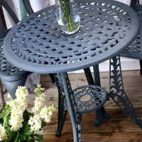 Preview: Ivy Bistro Table - Slate (2 seater set)