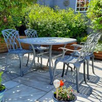 Preview: June Table - Slate (4 seater set)