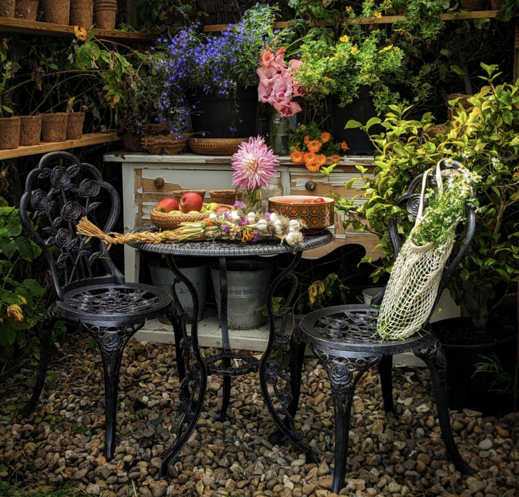2 Seater Garden Bistro Table Sets